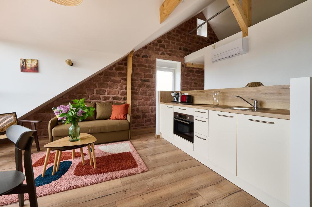 Le Pommier - Appt Avec Jardin Partage Lägenhet Puberg Exteriör bild